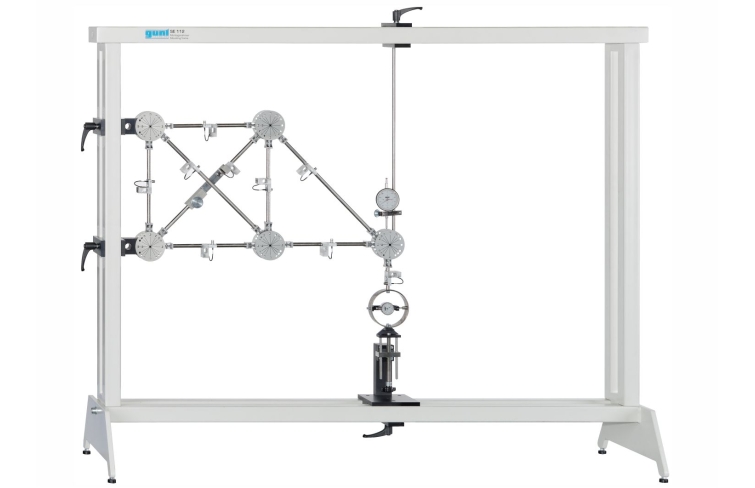 Forces in an indeterminate truss