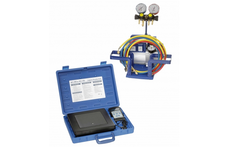 Refrigerant filling and evacuation equipment | ET 150