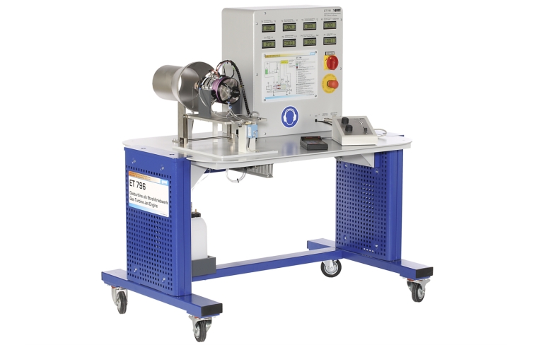 Gas turbine jet engine